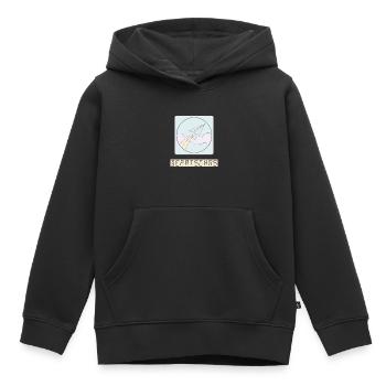 departure - Kinder Premium Organic Hoodie - Schwarz - Vorne - AI Model Kid Male (0cm)