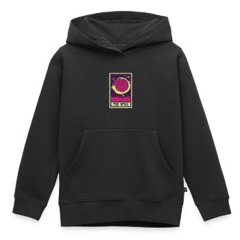 Der Stern Tarotkarte Schamane Wahrsagerei - Kinder Premium Organic Hoodie - Schwarz - Vorne - AI Model Kid Male (0cm)