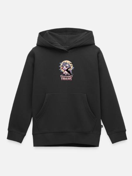 Beängstigend fabelhaft - Kinder Premium Organic Hoodie - Schwarz