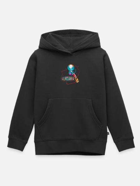 Japan Kendama Geschicklichkeitsspiel - Kinder Premium Organic Hoodie - Schwarz