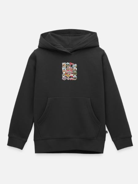 Polen Reisesticker - Kinder Premium Organic Hoodie - Schwarz