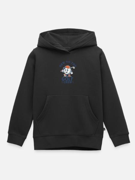 Golf Crew Baby - Kinder Premium Organic Hoodie - Schwarz