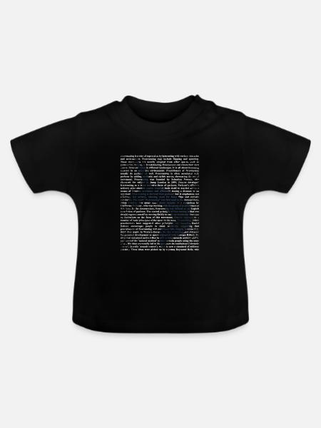 Freerunning Parkour Geschenk - Baby Bio-T-Shirt mit Rundhals - Schwarz