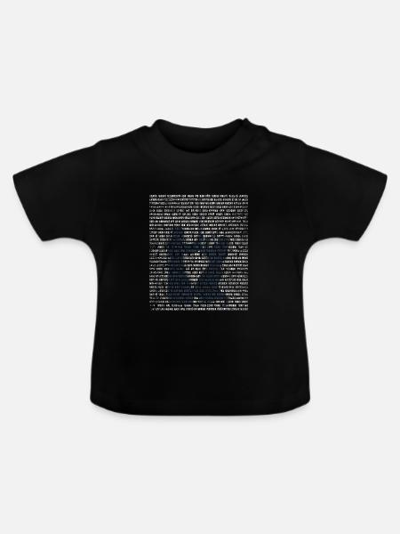 Beherzte Kendo Turnierkämpferin - Baby Bio-T-Shirt mit Rundhals - Schwarz