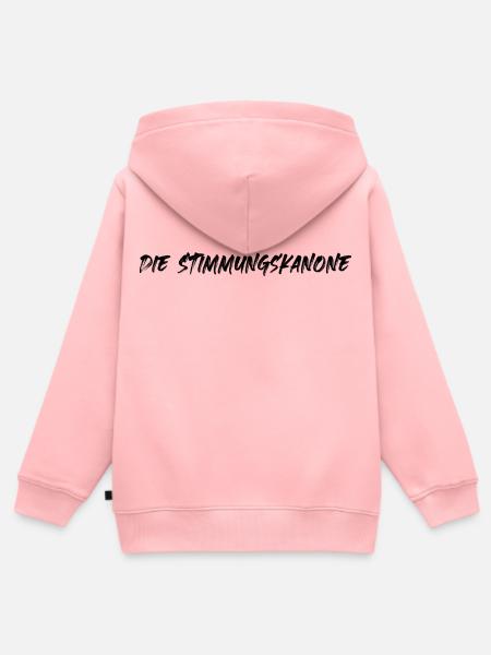 Die Stimmungskanone - Kinder Premium Organic Zip Hoodie - Rosa