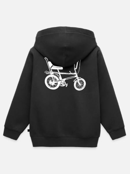 Chopper - Kinder Premium Organic Zip Hoodie - Schwarz
