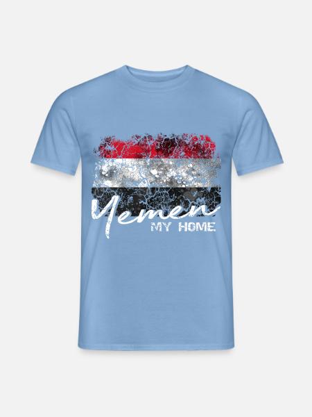 Yemen Jemen - Männer T-Shirt - Carolina Blue