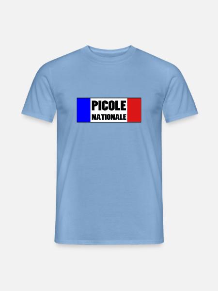 Picole Nationale - T-shirt homme - carolina blue