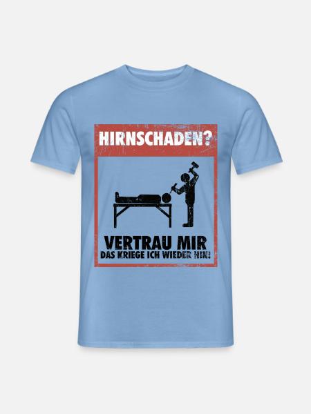 Präzise Neurochirurgin Operationssaal - Männer T-Shirt - Carolina Blue