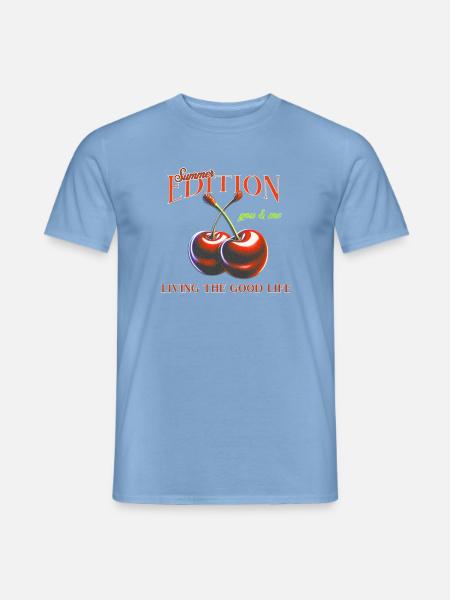 Summer Edition – Sweet & Juicy - Männer T-Shirt - Carolina Blue