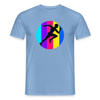 Epischer Sport - Männer T-Shirt - Carolina Blue - Vorne - AI Model Male 178 light (178cm)