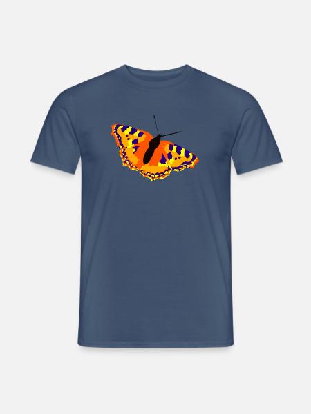 butterfly - Men's T-Shirt - dark denim