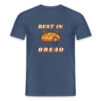 Bestes im Brot - Männer T-Shirt - Dunkles Denimblau - Vorne - AI Model Male 178 light (178cm)