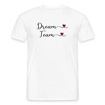 Dream Team - Men's T-Shirt - white - Front - AI Model Male 178 dark (178cm)