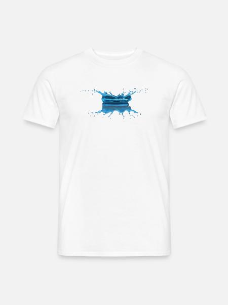Water drop - Men's T-Shirt - white