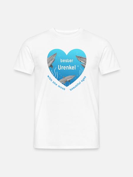 bester Urenkel - Männer T-Shirt - Weiß