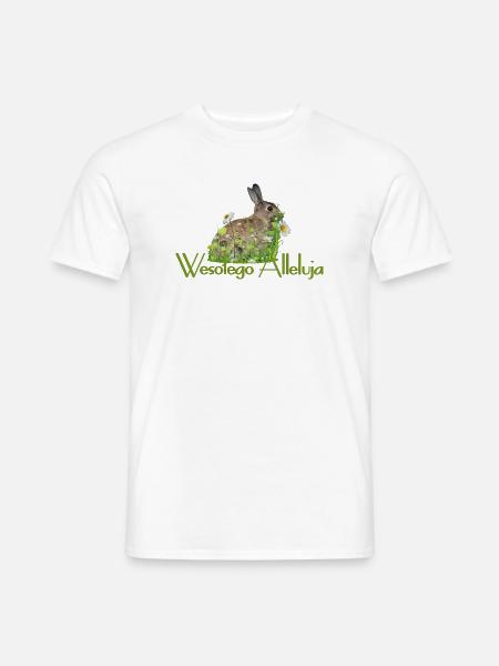 Frohe Ostern - Männer T-Shirt - Weiß