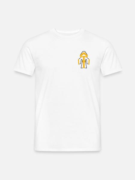 Münchner Kindl - Origami - Männer T-Shirt - Weiß