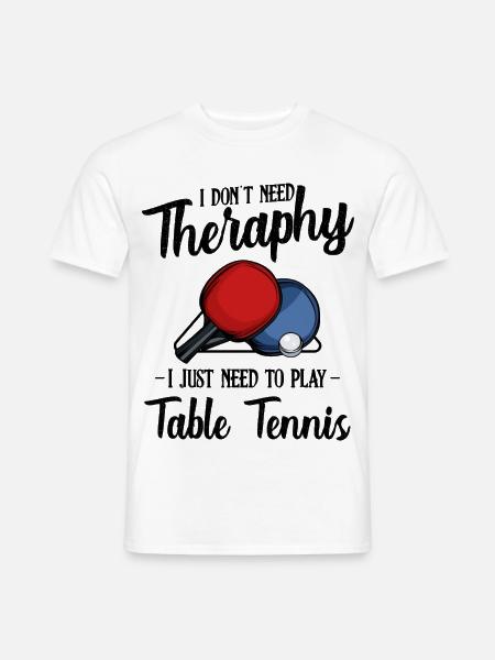 Table tennis - Men's T-Shirt - white