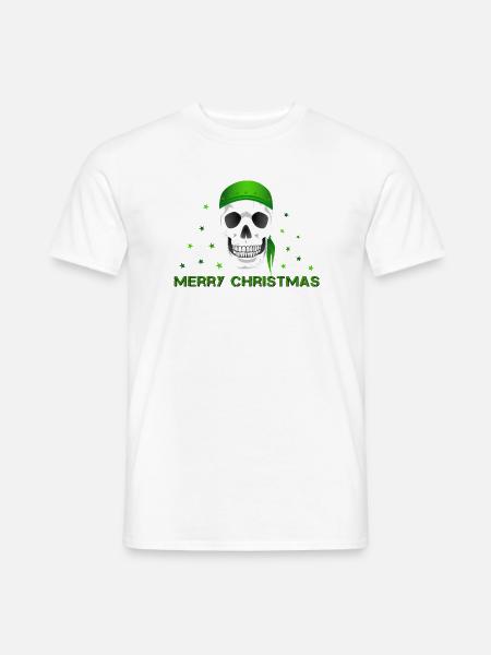 Merry Christmas - Männer T-Shirt - Weiß
