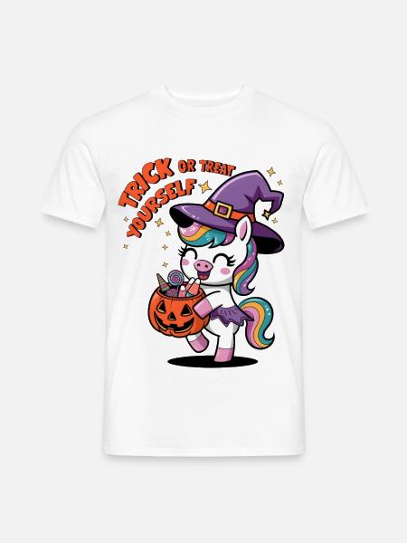 Trick Or Treat Yourself - Men's T-Shirt - white