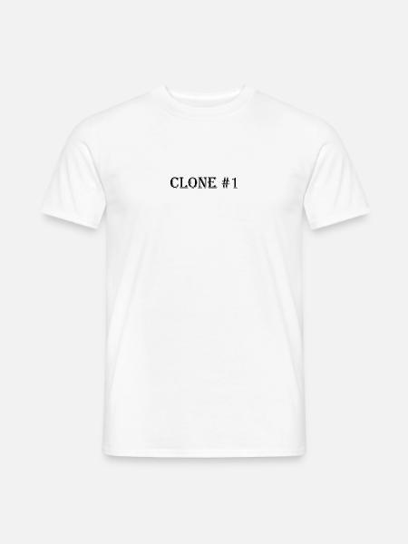 Clone #1 - Männer T-Shirt - Weiß