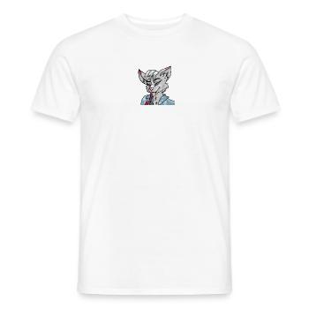 Pelziger Leck - Männer T-Shirt - Weiß - Vorne - AI Model Male 178 dark (178cm)