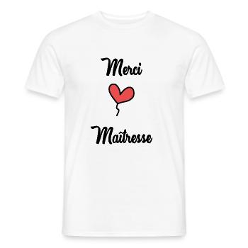 Geliebte - Männer T-Shirt - Weiß - Vorne - AI Model Male 178 dark (178cm)
