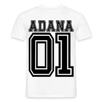 Adana 01 Türkei - Männer T-Shirt - Weiß - Vorne - AI Model Male 178 dark (178cm)