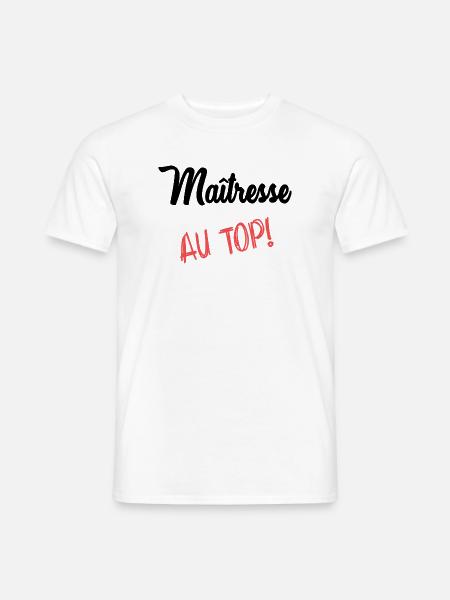 MISTRESS - Men's T-Shirt - white