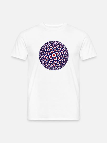 Mod Swarm - Männer T-Shirt - Weiß