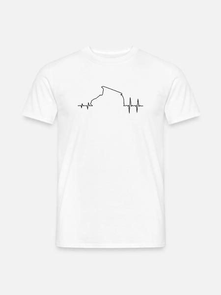 Bus Camper California - Männer T-Shirt - Weiß