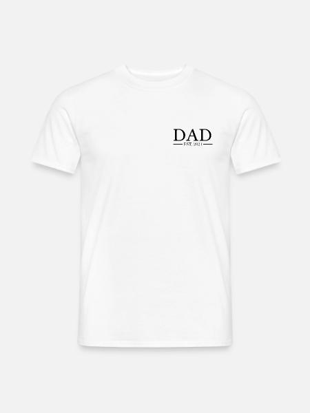 DADD EST 2021 - Männer T-Shirt - Weiß