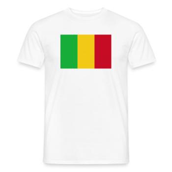 Mali - Männer T-Shirt - Weiß - Vorne - AI Model Male 178 dark (178cm)