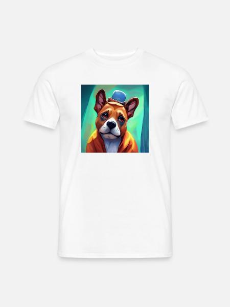 Liebe mich zärtlich - Männer T-Shirt - Weiß