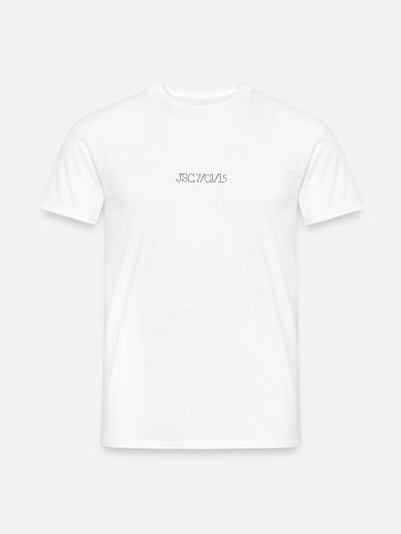 Slogan "Je suis Charlie" 01.07.2015 - Männer T-Shirt - Weiß