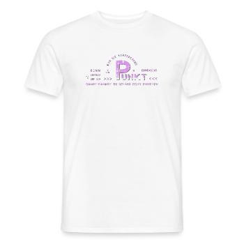 zum Punkt kommen auf den Punkt - Männer T-Shirt - Weiß - Vorne - AI Model Male 178 dark (178cm)