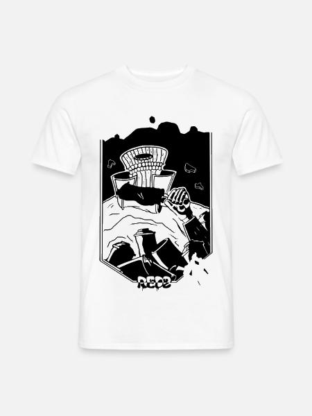 Herr Dünn - Männer T-Shirt - Weiß