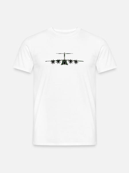 A400M camoflage - Männer T-Shirt - Weiß