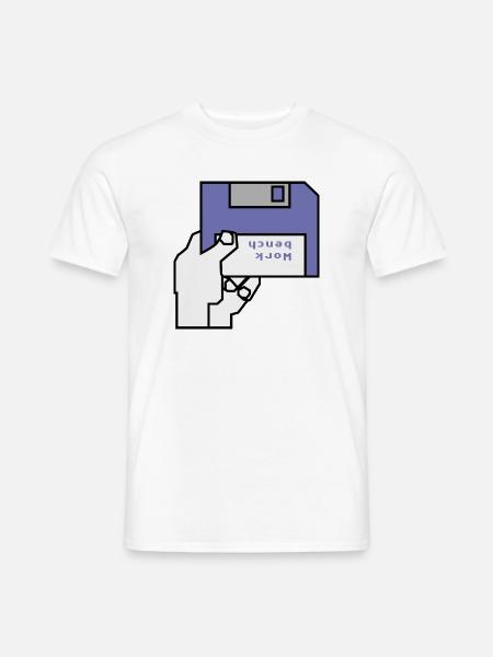 Work bench - Männer T-Shirt - Weiß