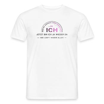 Ich Egoist Selbstliebe - Männer T-Shirt - Weiß - Vorne - AI Model Male 178 dark (178cm)