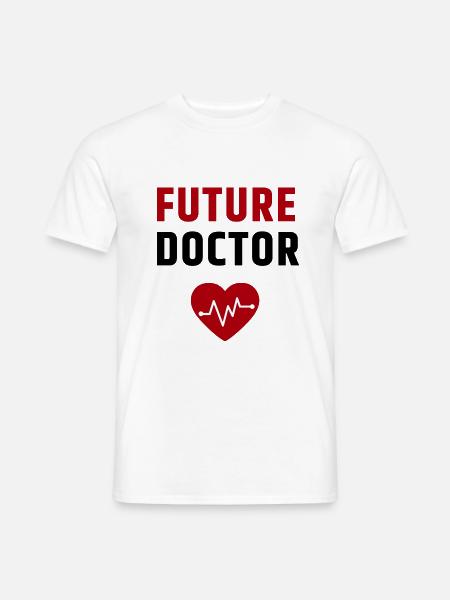 Future Doctor | Medizinstudent | medical student - Männer T-Shirt - Weiß