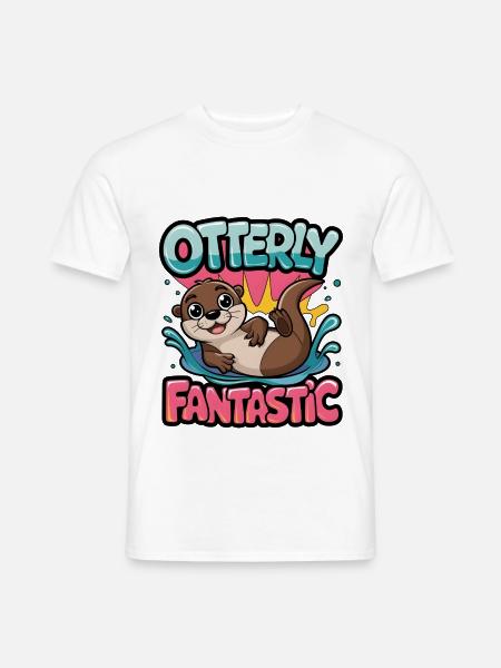 Otterly Fantastic - Men's T-Shirt - white