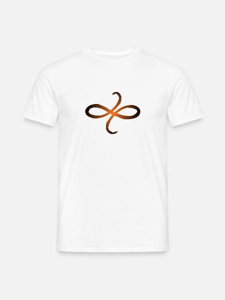 Keltische Symbole Freundschaft - Männer T-Shirt - Weiß