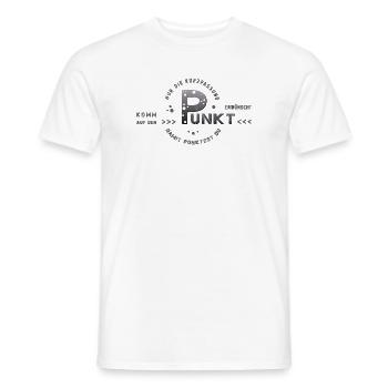 zum Punkt kommen auf den Punkt kommen - Männer T-Shirt - Weiß - Vorne - AI Model Male 178 dark (178cm)