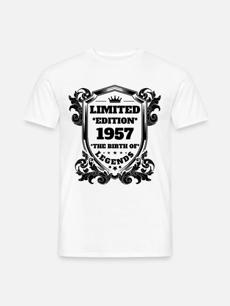 1957 - Männer T-Shirt - Weiß