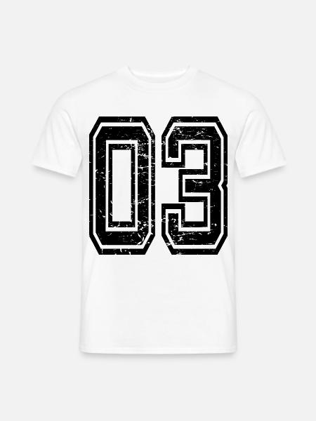 03 Afyon used look schwarz - Männer T-Shirt - Weiß