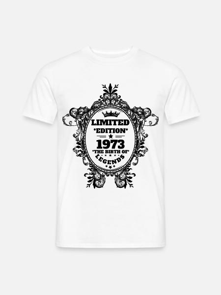 1973 - Männer T-Shirt - Weiß