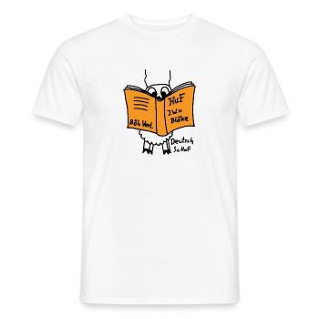 Deutsch Schof - Männer T-Shirt - Weiß - Vorne - AI Model Male 178 dark (178cm)
