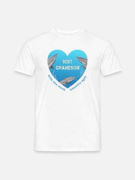 best grandson - Männer T-Shirt - Weiß